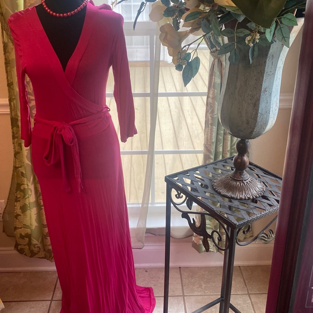 Women Maxi in Fuschia